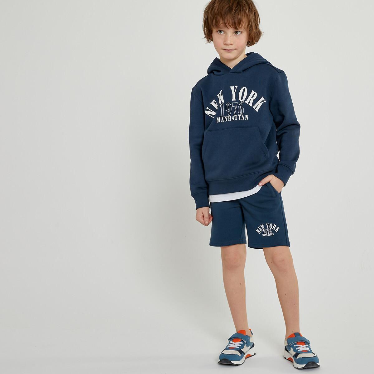 Image of Bermudas Aus Sweatware Jungen Blau 12A