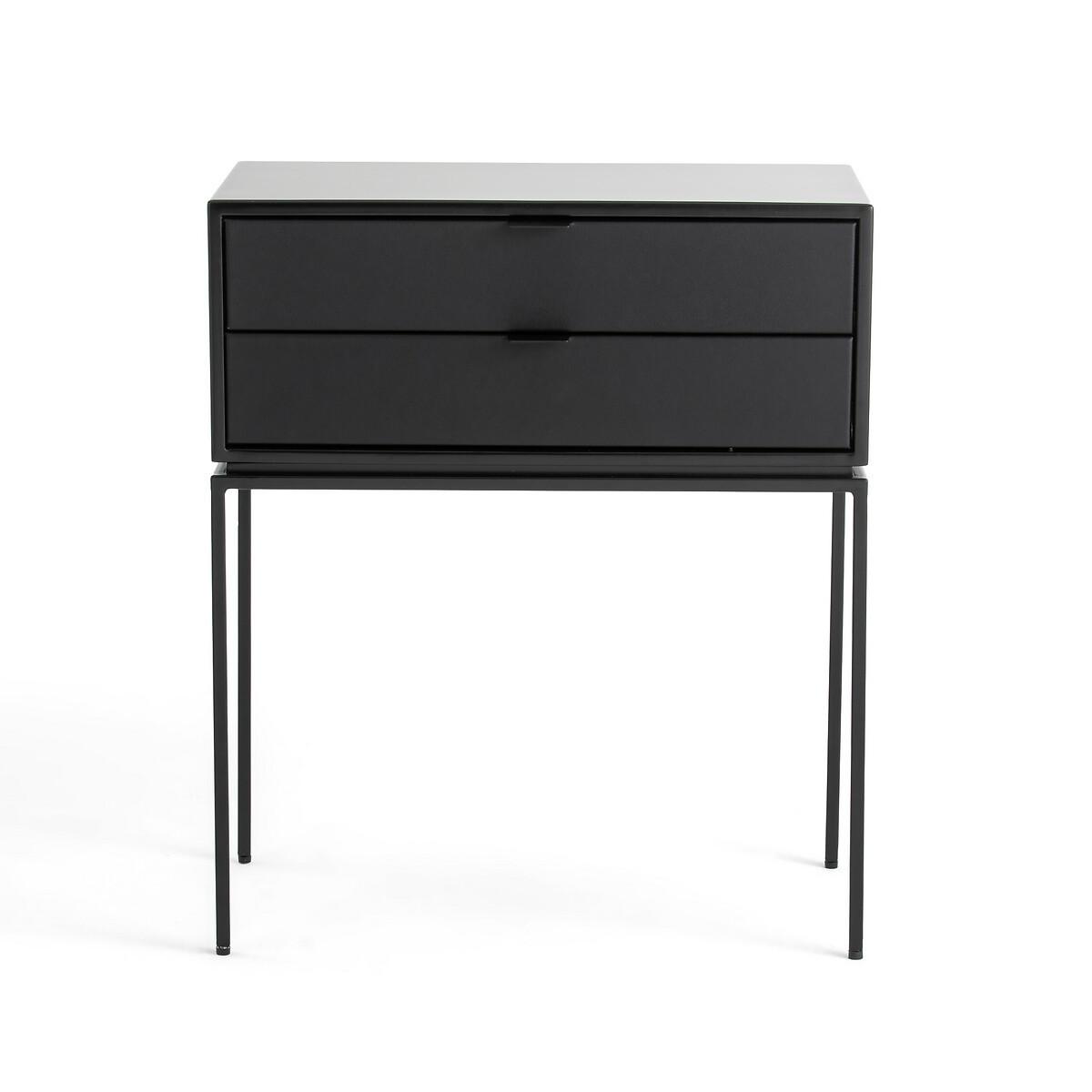 AM.PM Chevet métal acier et cuir  