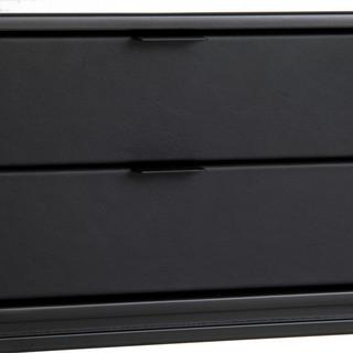 AM.PM Chevet métal acier et cuir  