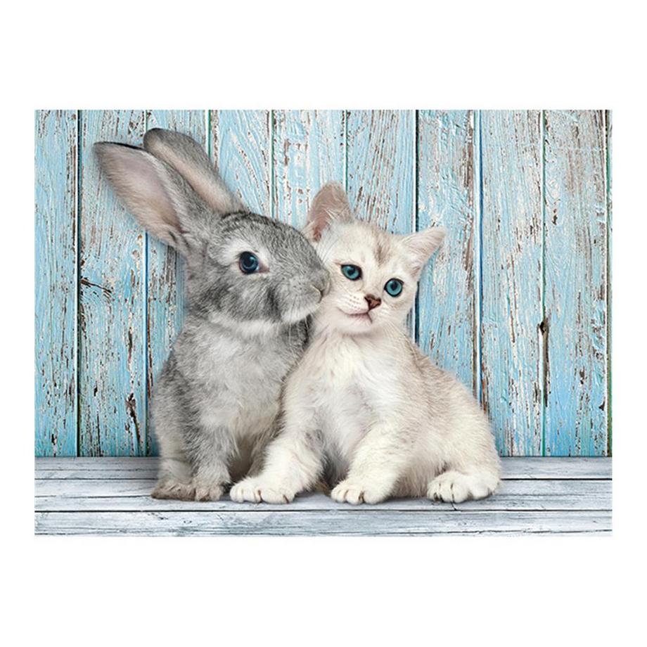 Clementoni  Puzzle Katze & Hase (500Teile) 