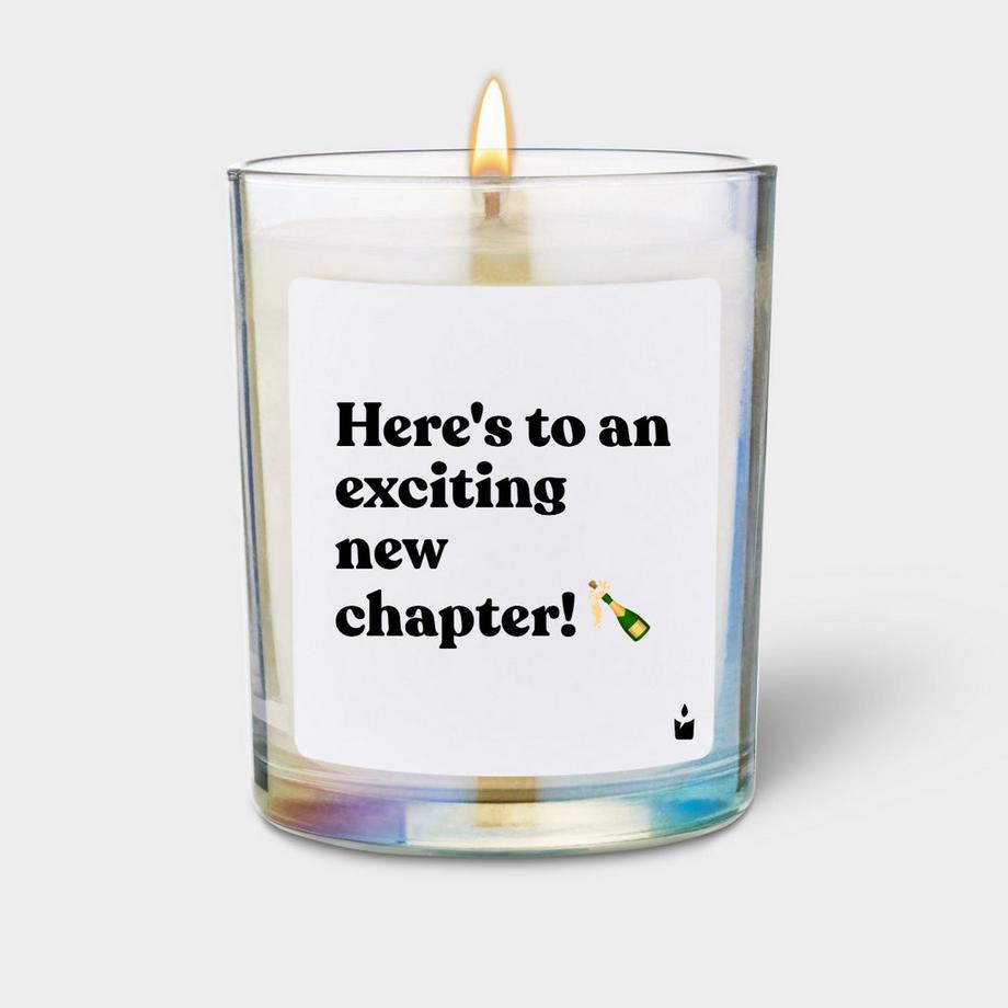 Duftkerze Flowery Here's to an exciting new chapter!