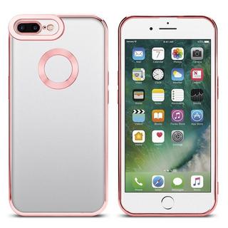 Cadorabo  Housse compatible avec Apple iPhone 7 PLUS / 7S PLUS / 8 PLUS - Coque de protection en silicone TPU flexible avec application Chrome 