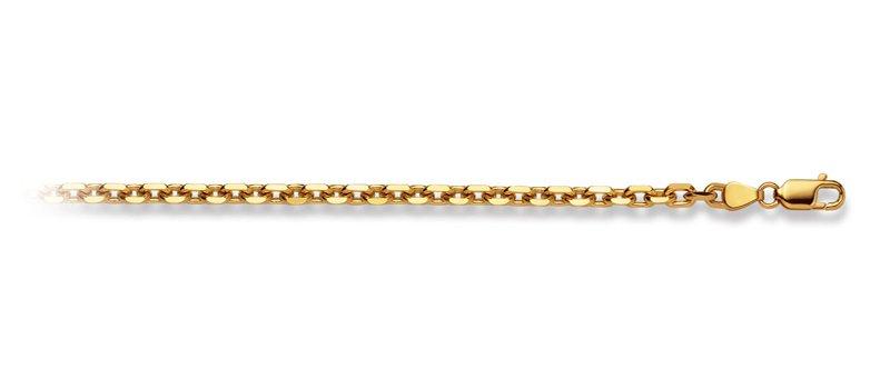 Image of Armband Anker Gelbgold 750, 3.6mm, 19cm Damen Gelbgold 19cm