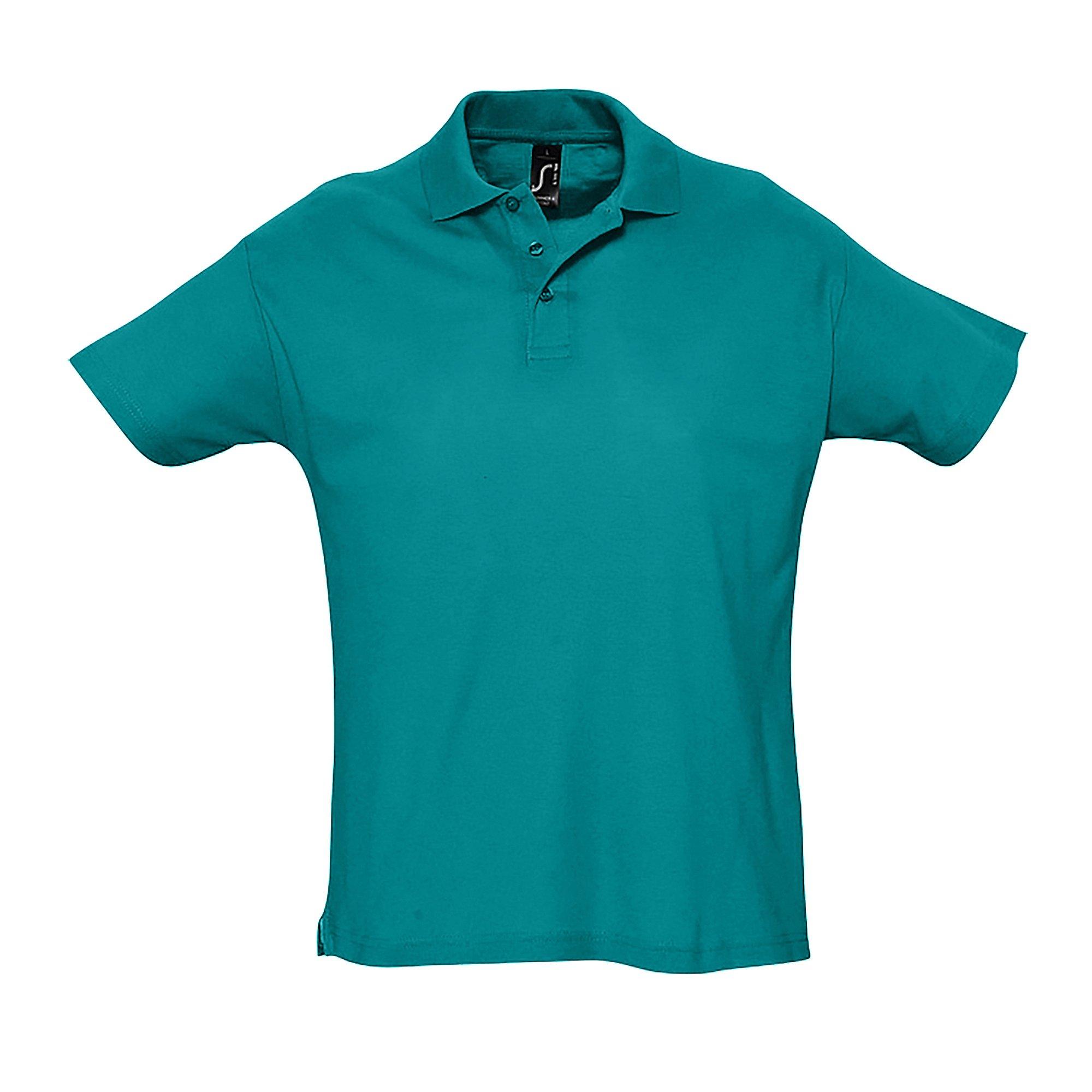 Image of Summer Ii Pique Poloshirt, Kurzarm Herren Horizon Blue L