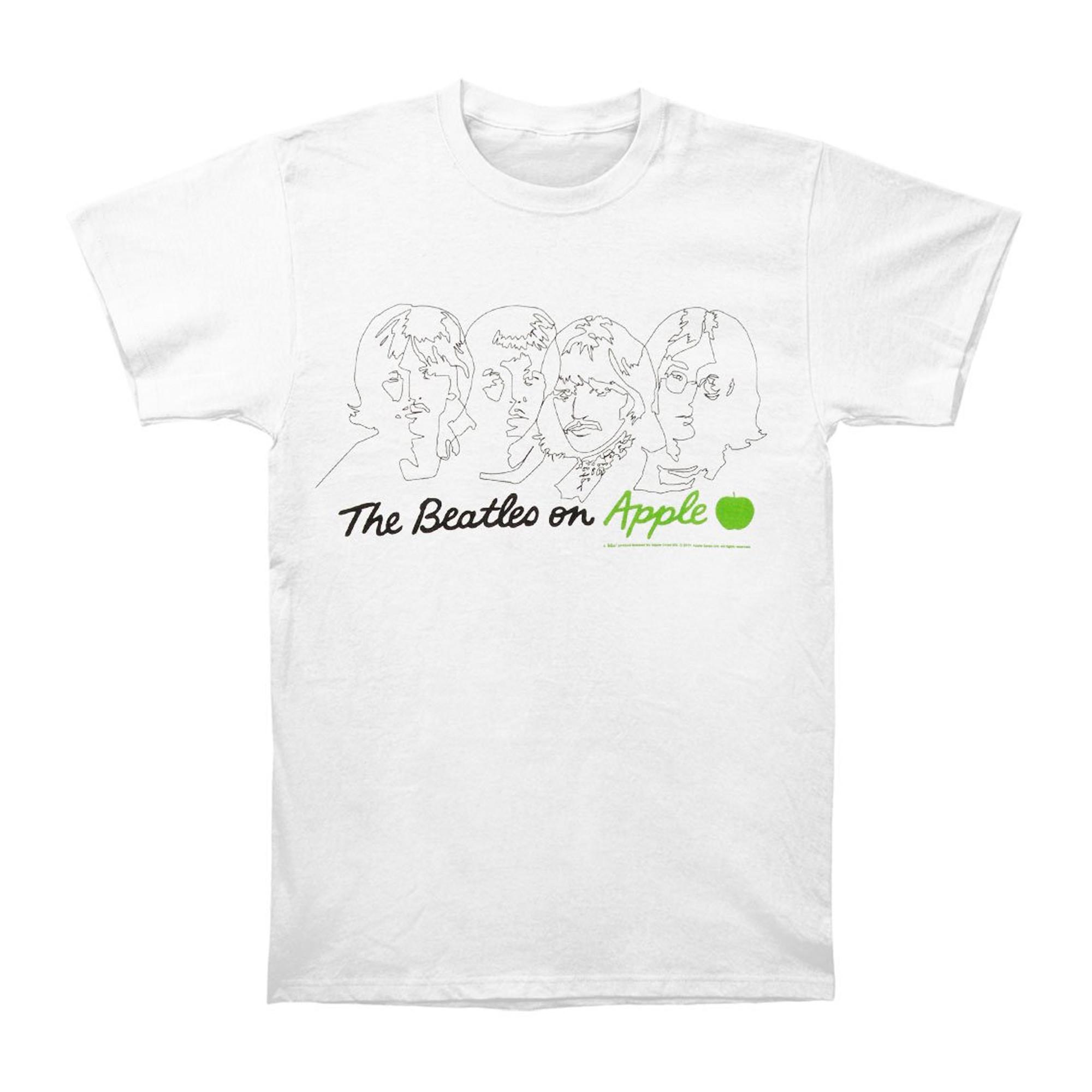 The Beatles  On Apple TShirt 