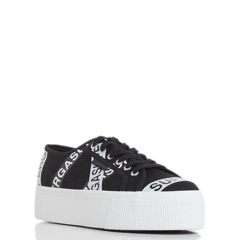 SUPERGA  scarpe da ginnastica da 2790 lettering tape jellysole 