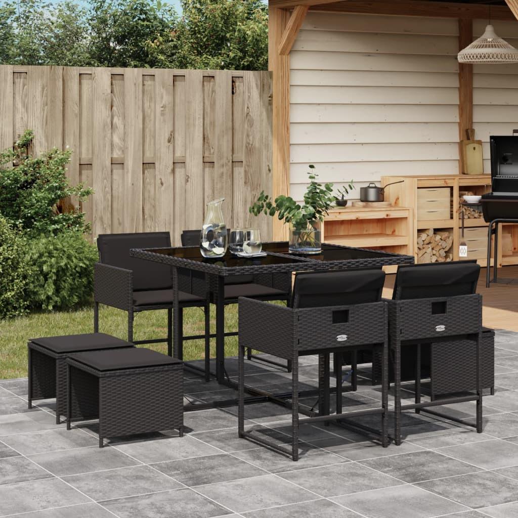 VidaXL Garten essgruppe poly-rattan  