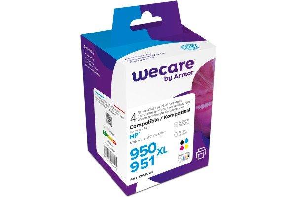 wecare  WECARE Multi 950XL/951 rebuilt CMYBK C2P43AEWE z.HP OJ Pro 8100 75/3x30ml 