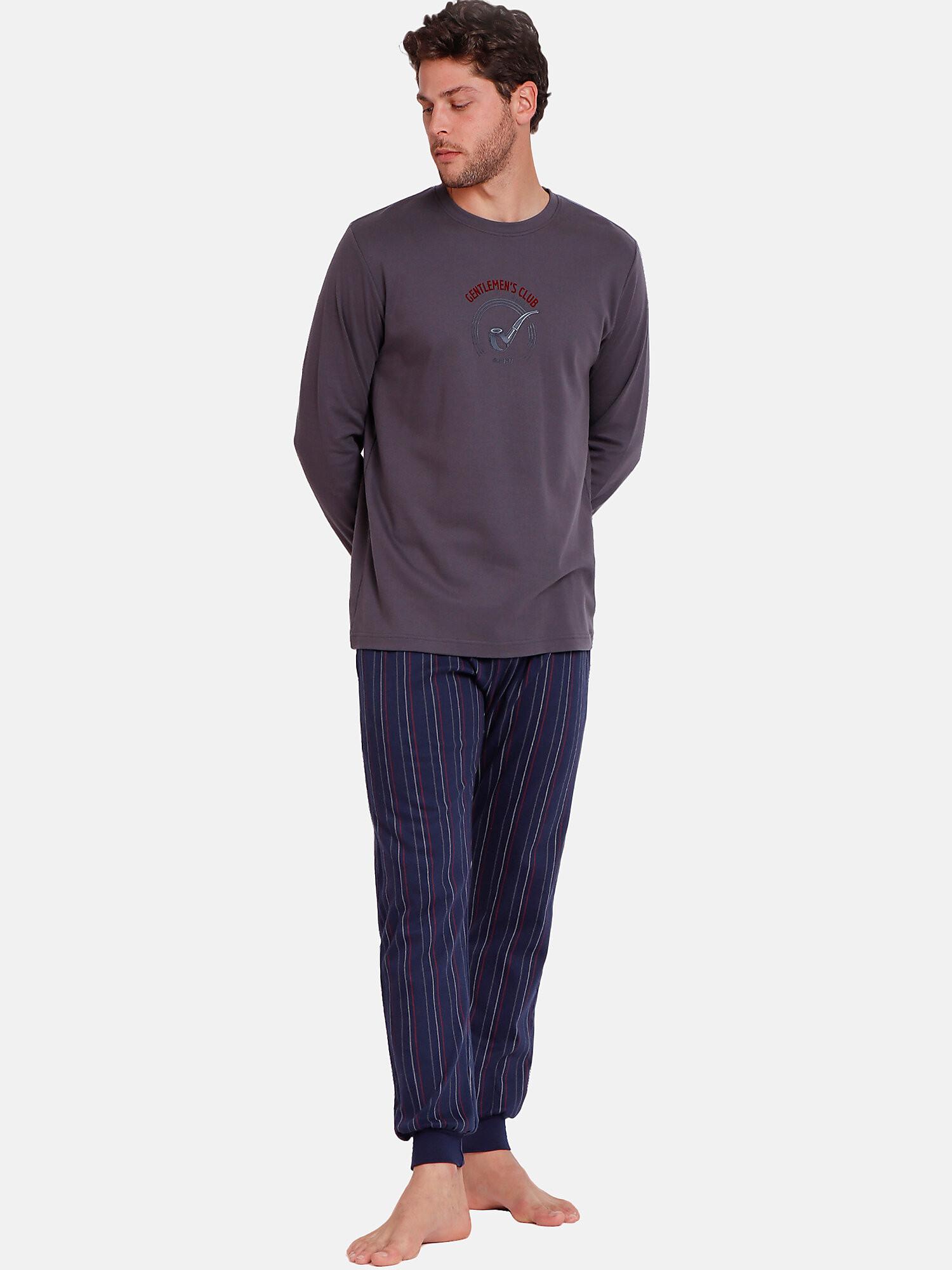 Admas  Pyjama tenue pantalon top manches longues Gentlemen SClub 