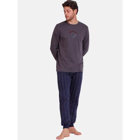 Admas  Pyjama tenue pantalon top manches longues Gentlemen SClub 