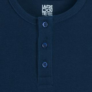 La Redoute Collections  2er-Pack T-Shirts mit Henley-Ausschnitt 