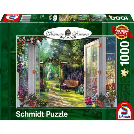 Puzzle Chat Steampunk (1000 pièces) SCHMIDT