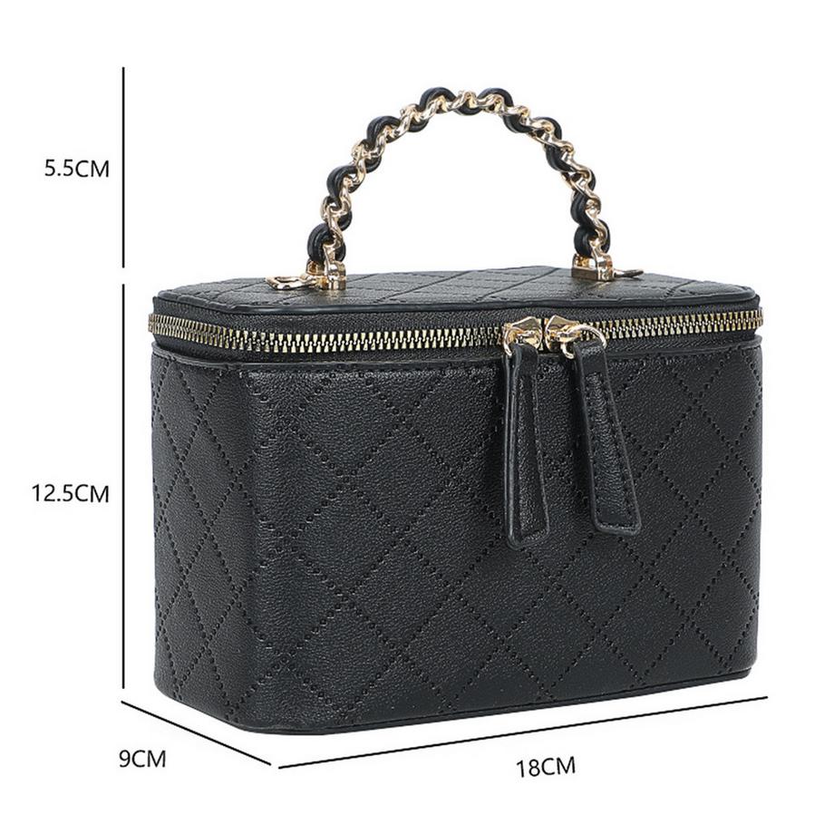 Gallantry Gesteppte elegante Vanity-Tasche  