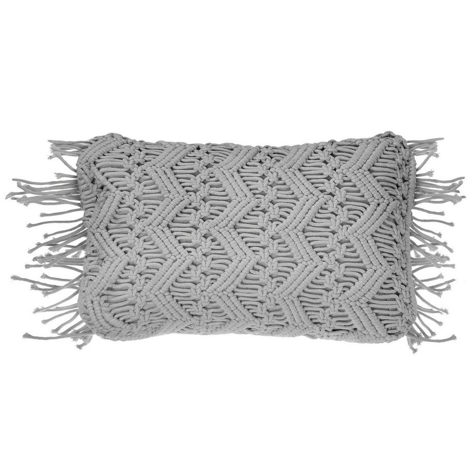 Beliani Coussin en Coton Boho KIRIKKALE  