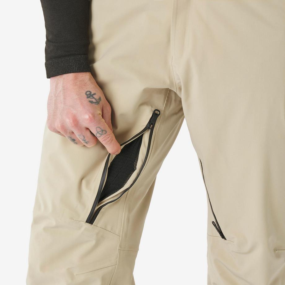 WEDZE  Pantaloni da sci uomo traspiranti impermeabili 