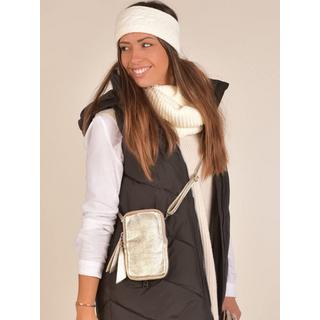 Only-bags.store Leder genarbte Oberfläche Reissverschluss Handy Umhängetasche  