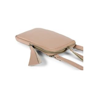Only-bags.store Leder genarbte Oberfläche Reissverschluss Handy Umhängetasche  