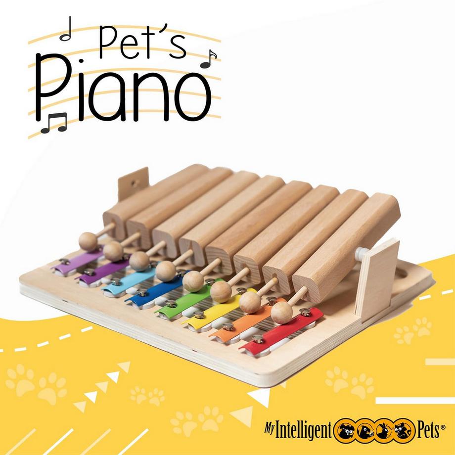 Activity-board  Piano - Jouet interactif en bois pour chien 