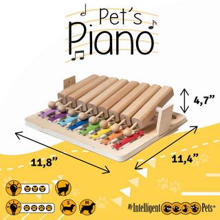 Activity-board  Piano - Jouet interactif en bois pour chien 