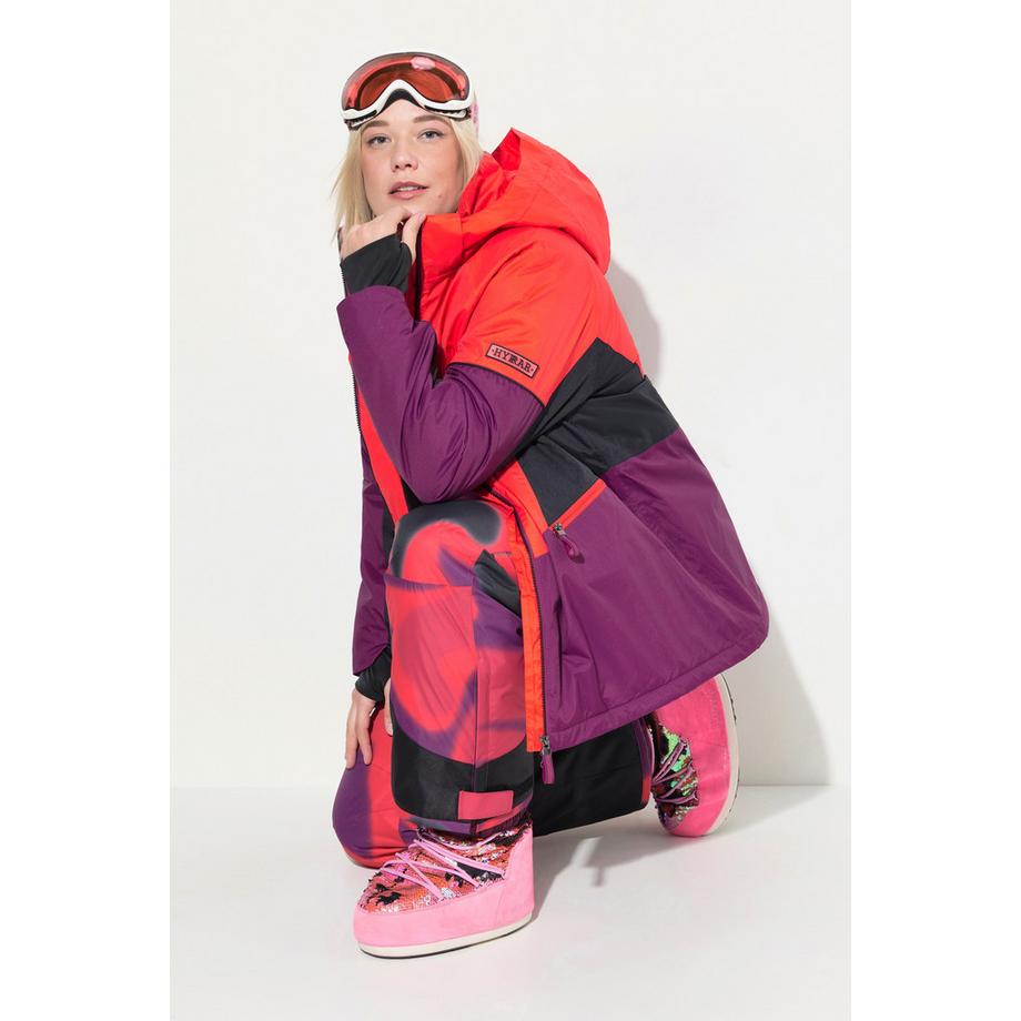 Ulla Popken HYPRAR Performance-Jacke Wasserdicht Schneefang  