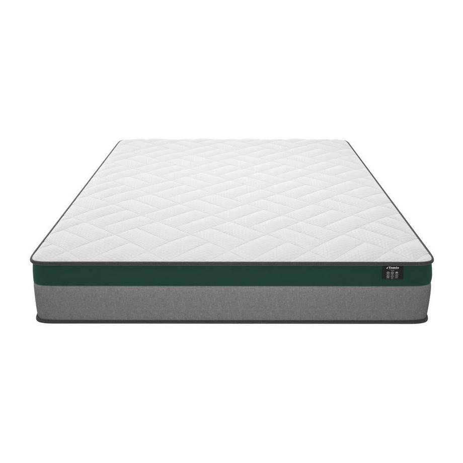 Ysmée Set letto 160 x 200 cm: Rete contenitore Bianco + Materasso molle insacchettate - PRESTIGE di YSMÉE  