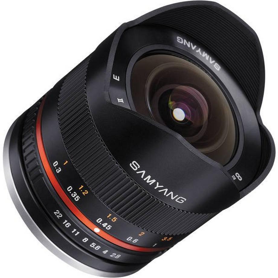 Samyang  Samyang 8 mm f / 2,8 Fish-Eye CS II Black (Fuji X) 