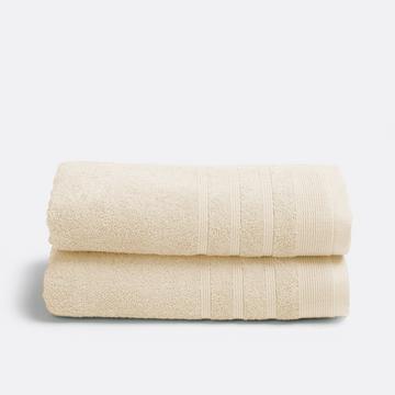 Lot de 2 serviettes éponge 600 g/m2