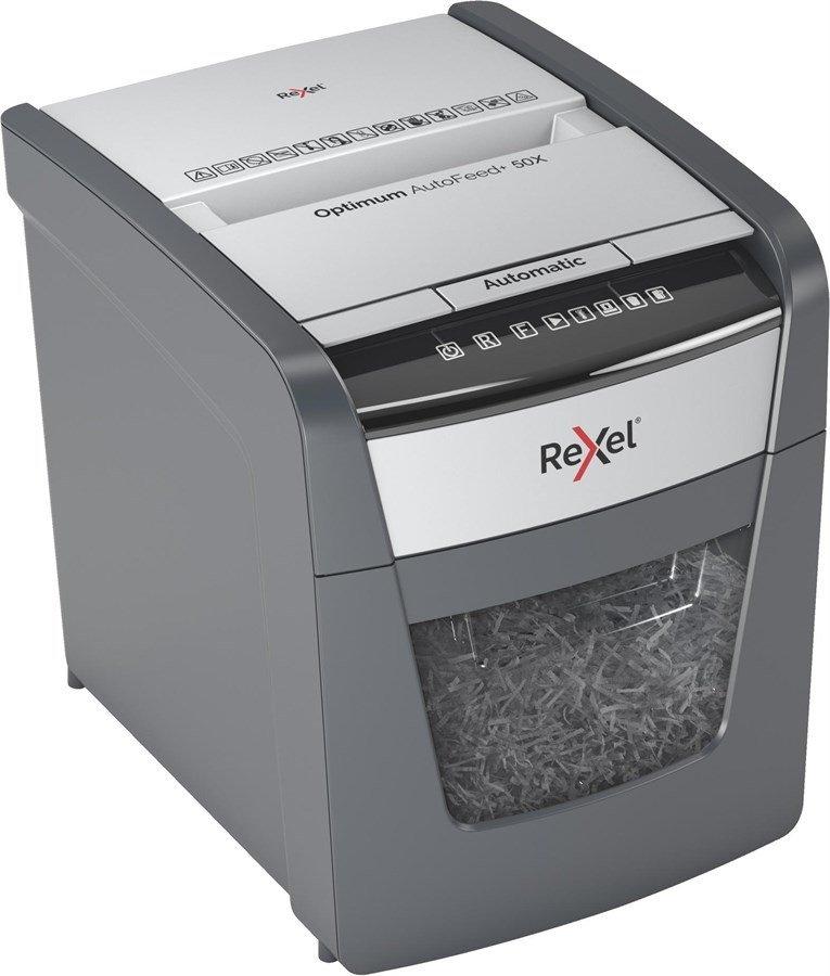 Rexel  REXEL Aktenvernichter Optimum AF+ 2020050XCH X50, P-4, 20lt 