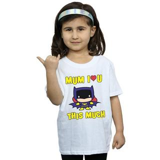 DC COMICS  Tshirt MUM LOVE YOU THIS MUCH 