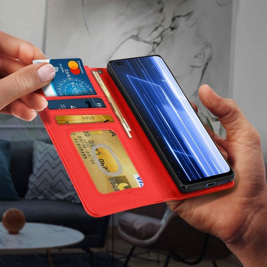 Avizar  Bookcover Realme X50 / X3 Superzoom Rot 
