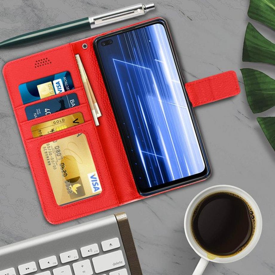 Avizar  Bookcover Realme X50 / X3 Superzoom Rot 