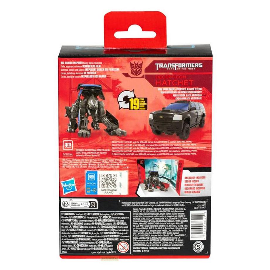 Hasbro  Transformers Studio Series Deluxe-Klasse : Decepticon Hatchet (Nr.117) 