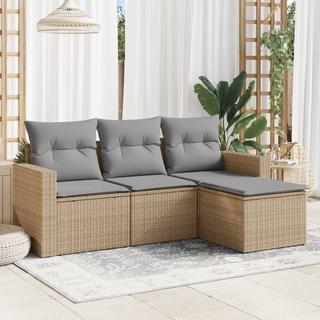 VidaXL Garten sofagarnitur poly-rattan  