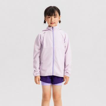 Windjacke Kinder Laufsport Polyester