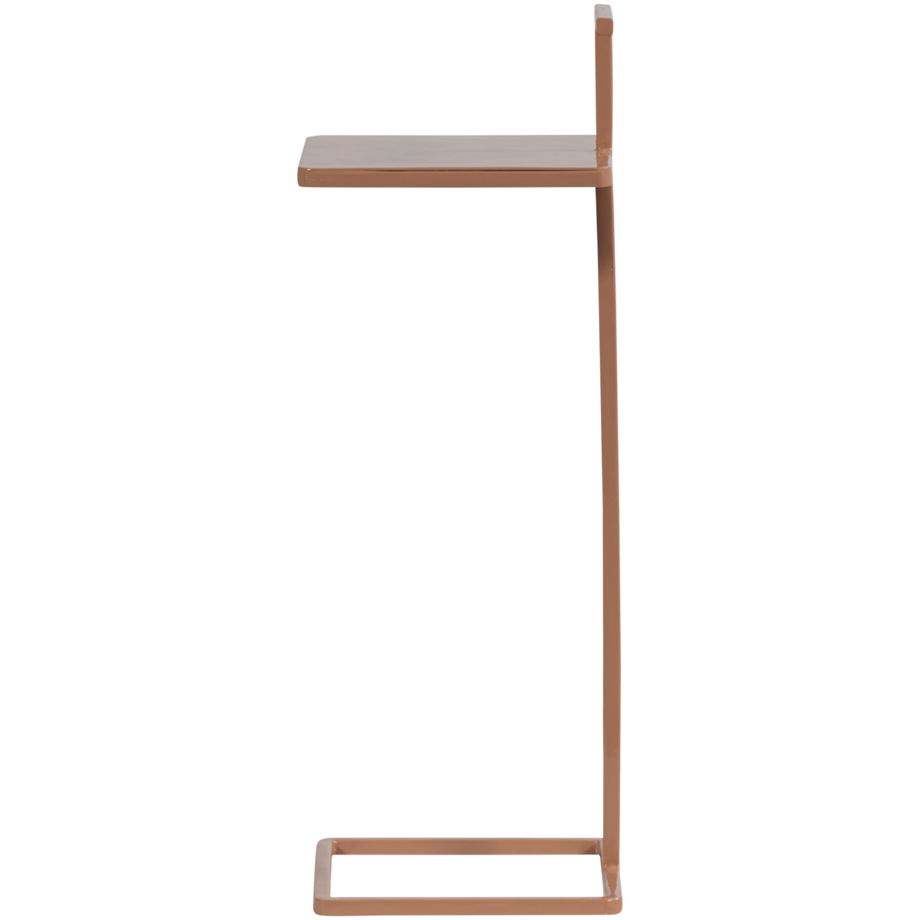 mutoni Tavolino in metallo Toste rosa antico  