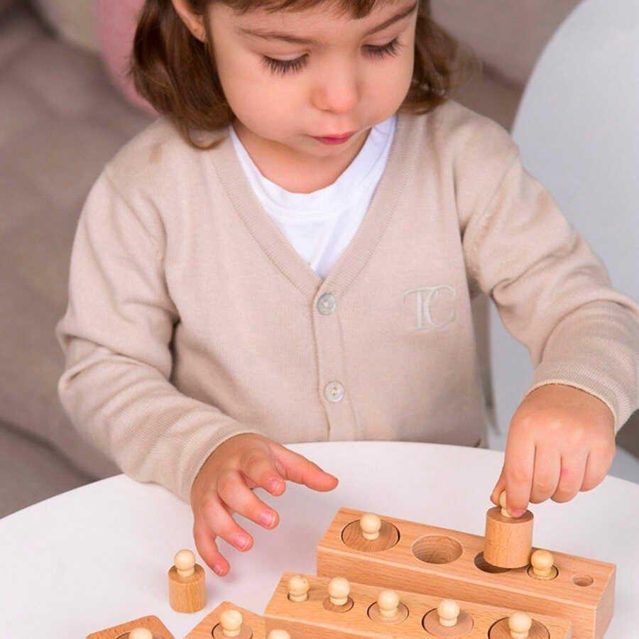 Activity-board  Jouets Waldorf, jouets en bois, trieur en bois pour enfants, jeu éducatif 