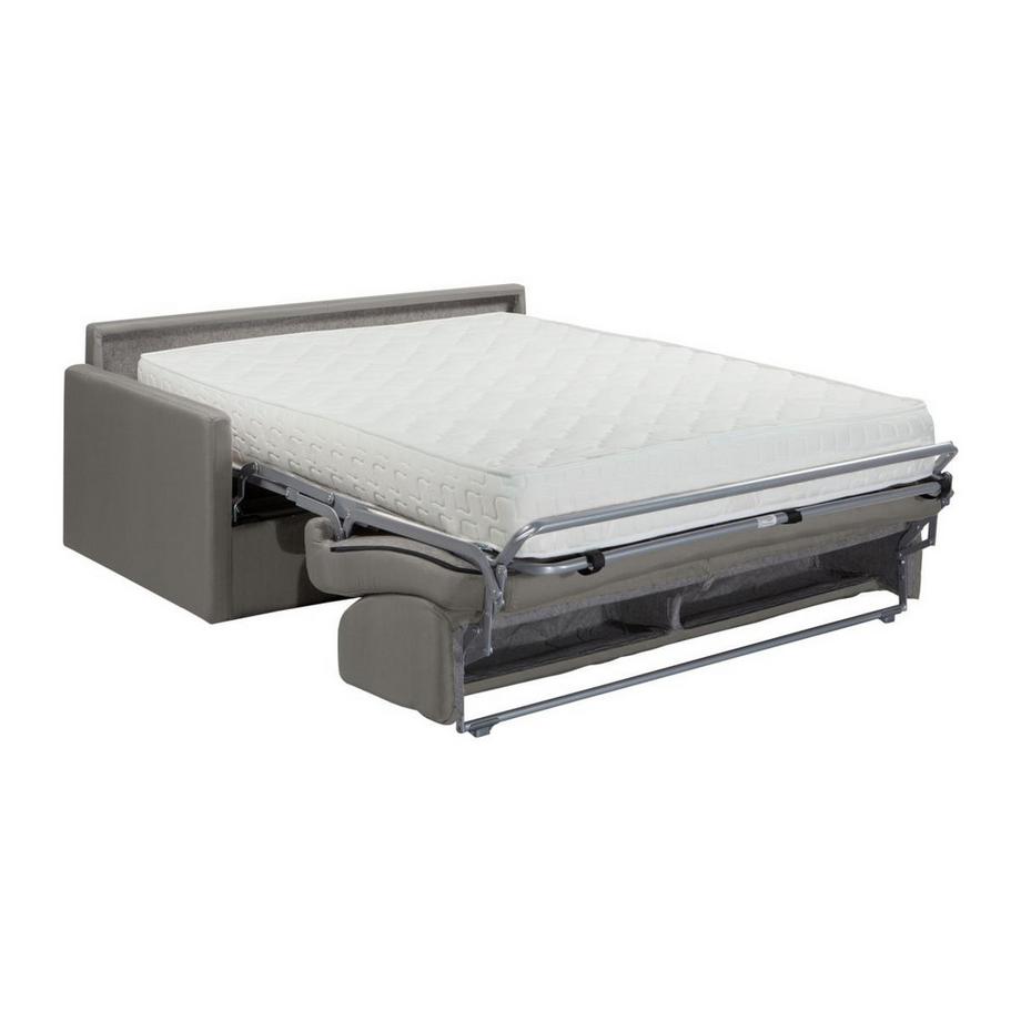 Vente-unique Schlafsofa 2Sitzer Stoff Liegefläche Matratzen CALIFE  