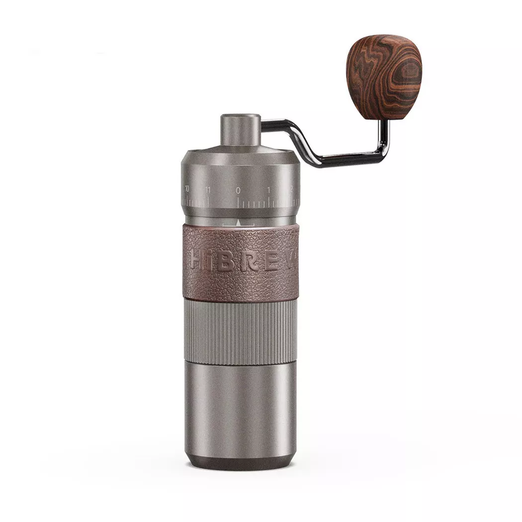 Hibrew – G4B Kaffeemühle, Platin grau