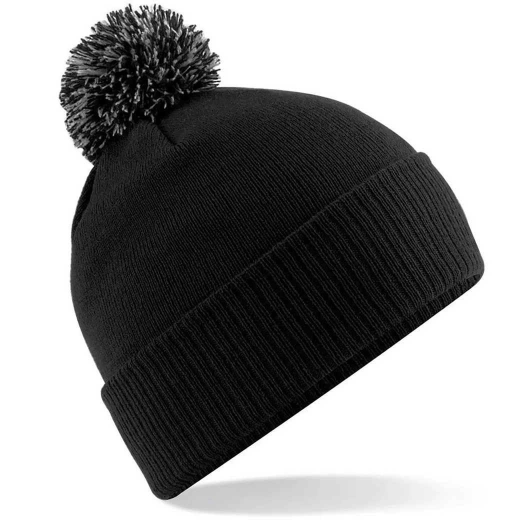 Beechfield - Snowstar Duo Extreme Winter-Hut, Snowstar Duo Extreme Cappello Invernale, Onesize, Nero
