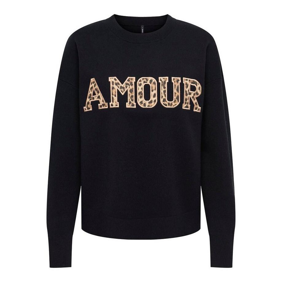 ONLY Pull col rond Amour  