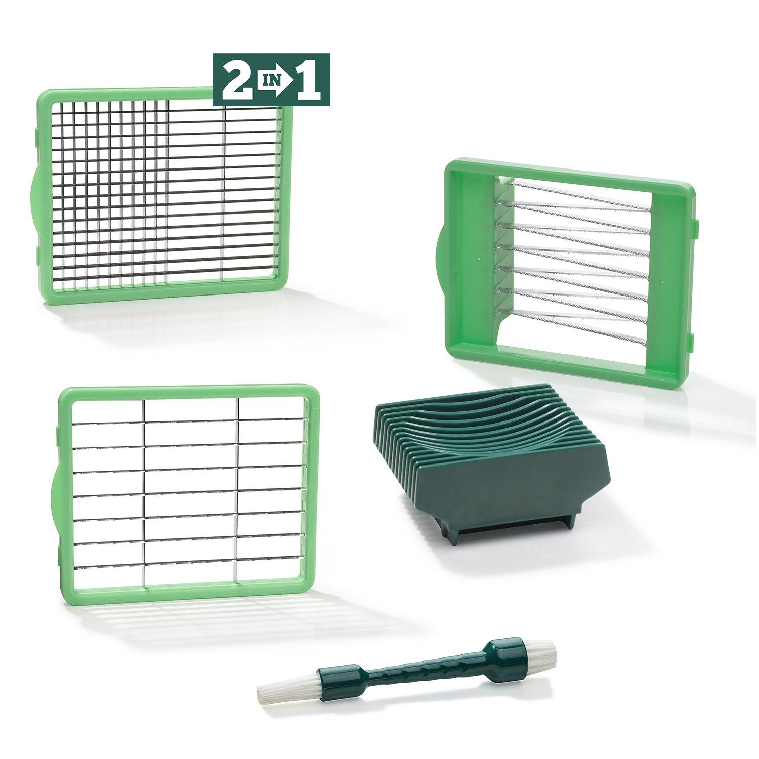 Image of Nicer Dicer Chef Messer-Set, 5-tlg., grün Nicer Dicer Chef Messer-Set, 5-tlg., grün