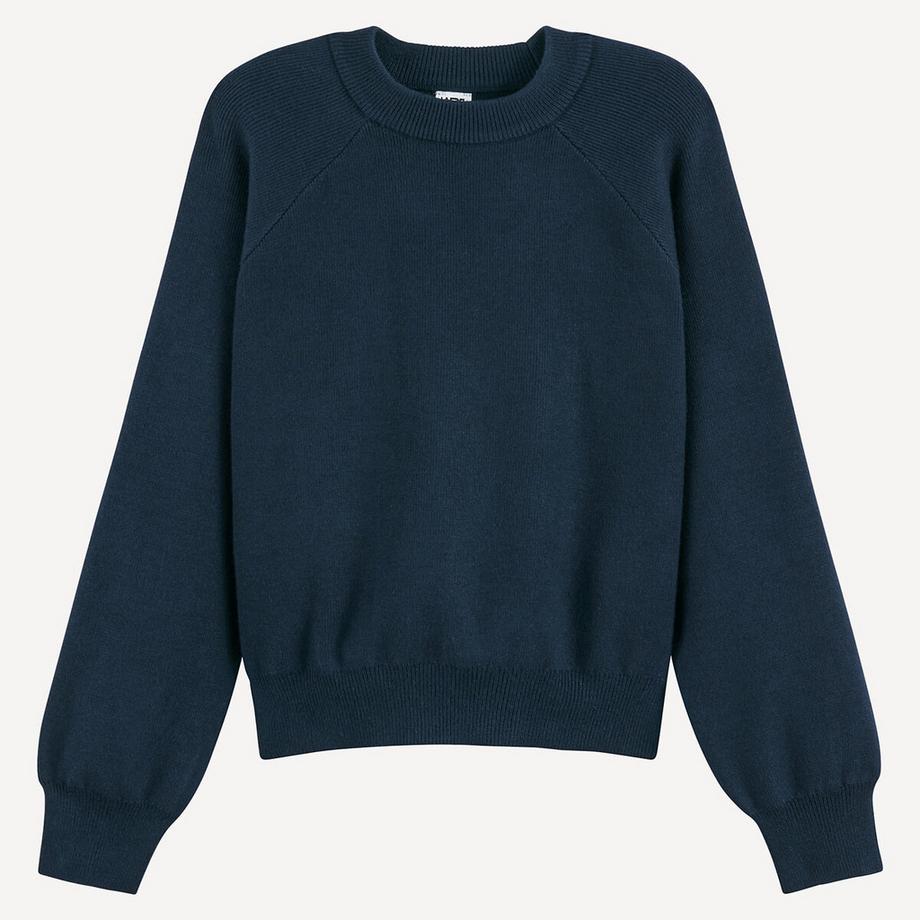 La Redoute Collections  Feinstrickpullunder mit rundem Ausschnitt 