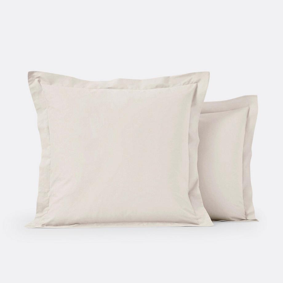 La Redoute Intérieurs Scenario Federa Tinta Unita Cotone Biologico con Bordo  