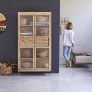 Tikamoon Armoire en pin Andrea  