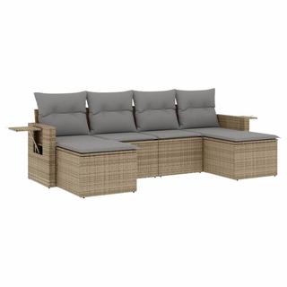 VidaXL Garten sofagarnitur poly-rattan  