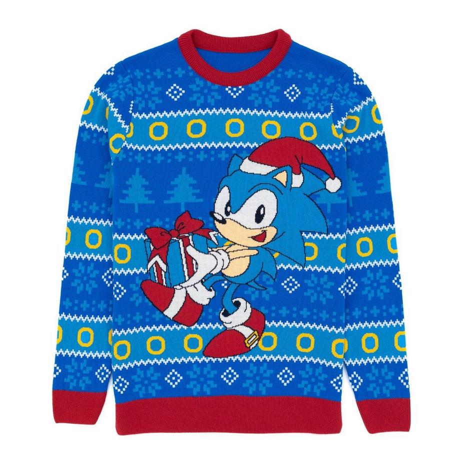 Sonic The Hedgehog Sonic the Hedgehog Pullover Design Natalizio  