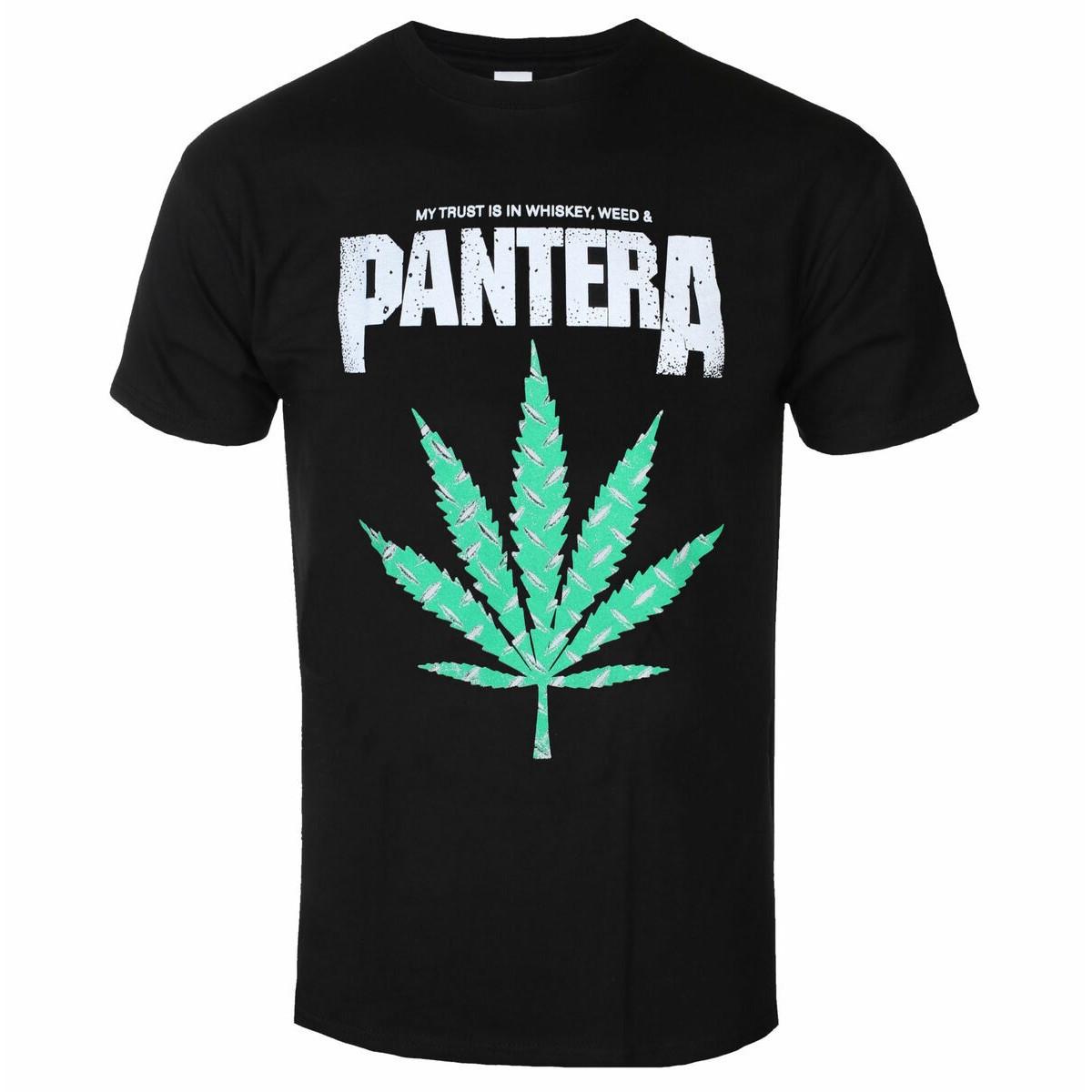 Image of Whiskey 'n Weed Tshirt Damen Schwarz XL