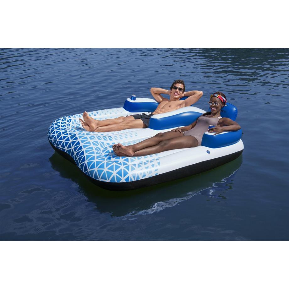 Bestway  Lounge doppia Hydro-Force Indigo Wave 