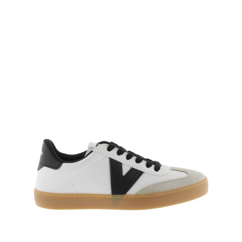Baskets effet cuir & daim berlin
