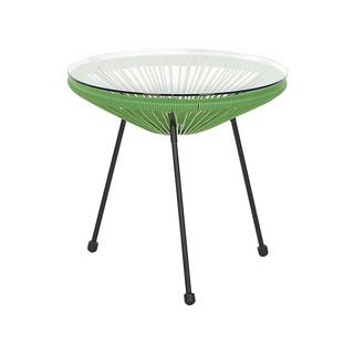 Beliani Ensemble pour bistro en Polyrotin Boho ACAPULCO II  